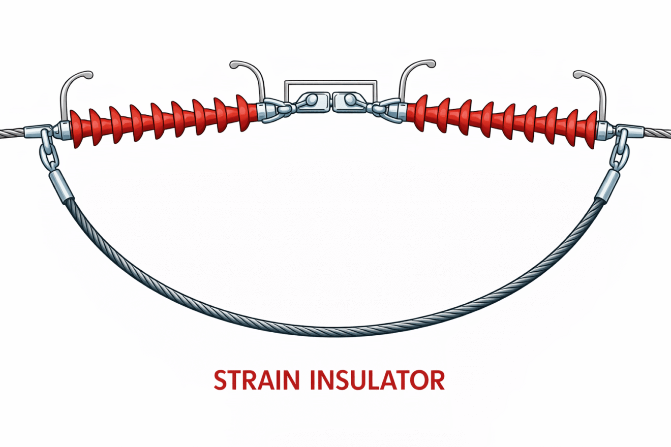 Loop Straining Insulator Types of Insulators in Power System