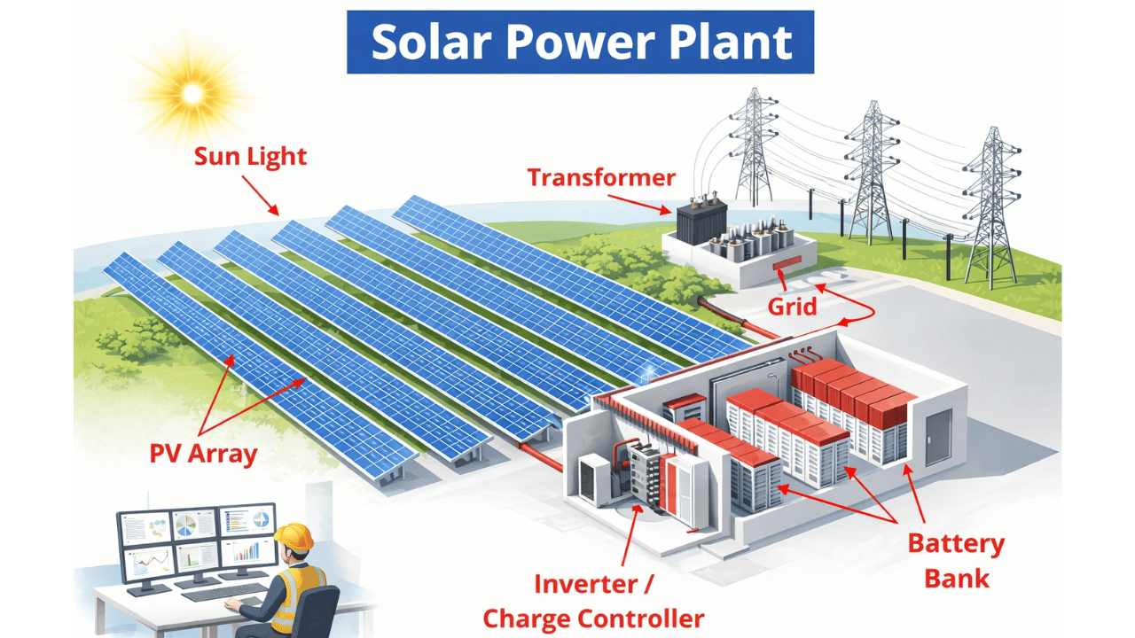 Solar power is the energy obtained from sunlight and converted into electrical or thermal energy using suitable technologies such as solar photovoltaic cells or solar thermal collectors. The sun provides an enormous amount of energy to the earth every day, making solar power an unlimited and clean source of energy.