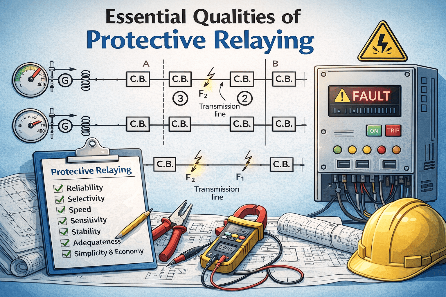 Essential Qualities of Protective Relaying
