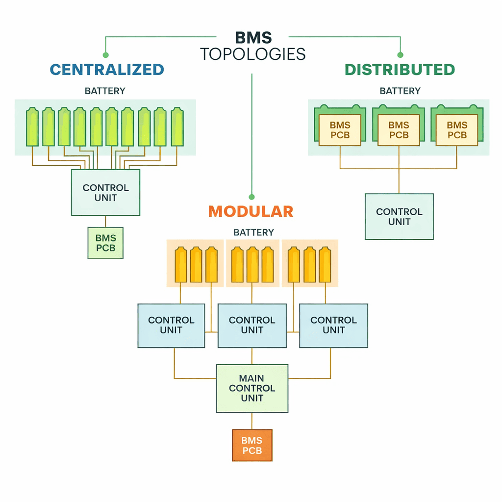 Types  of BMS Architectures