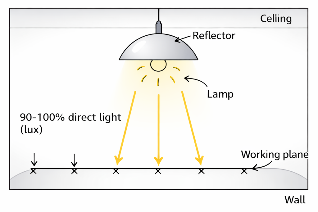 direct lighting scheme