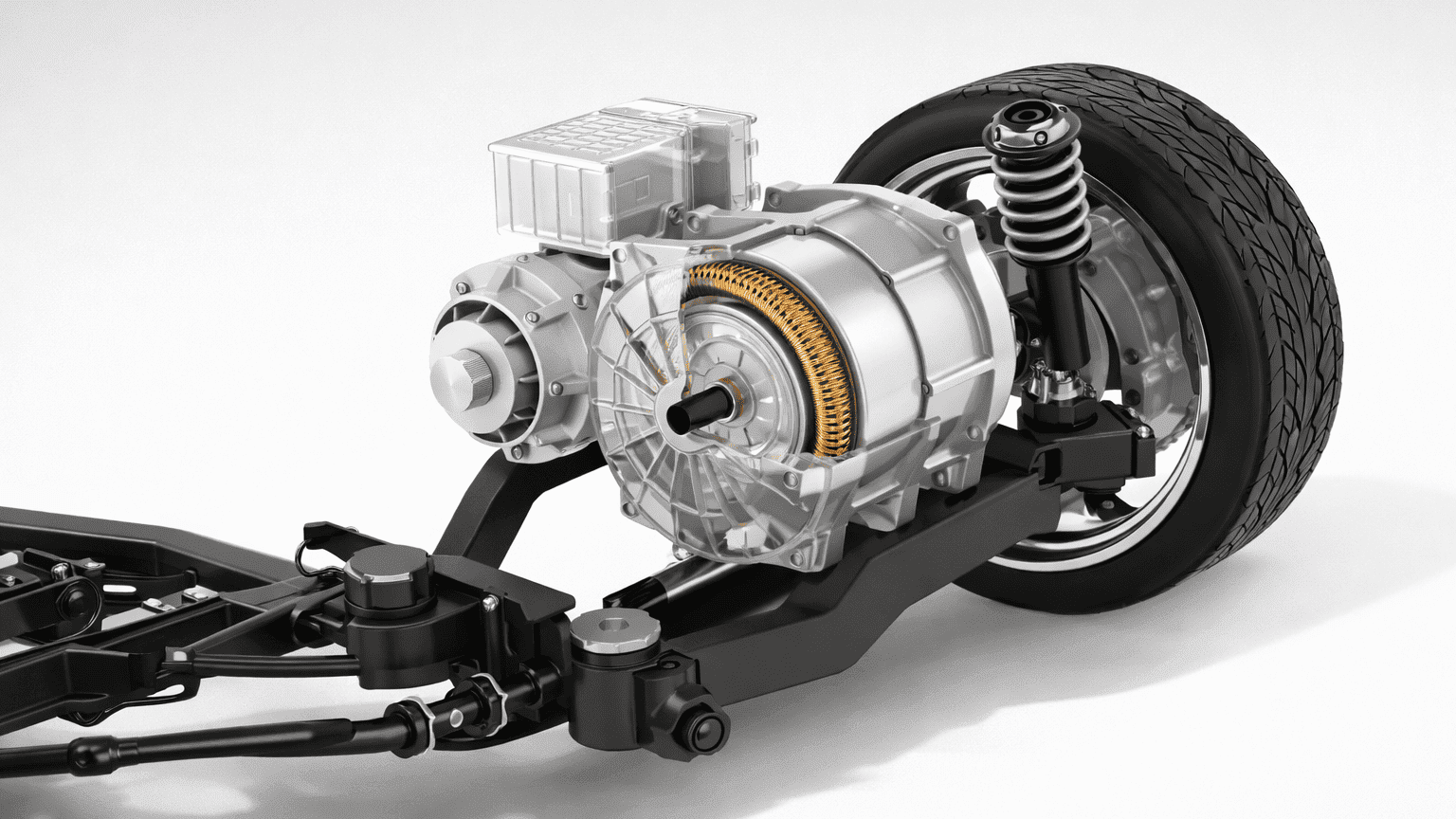permenant magnet synchronous motor in EV